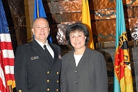 CAPT Kevin Meeks, Dr. Yvette Roubideaux